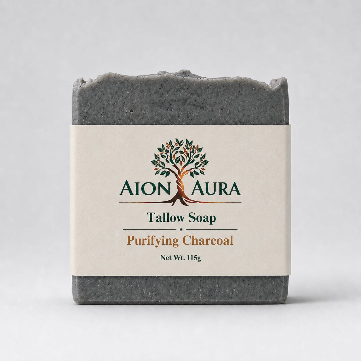 Charcoal Purifying Tallow Soap