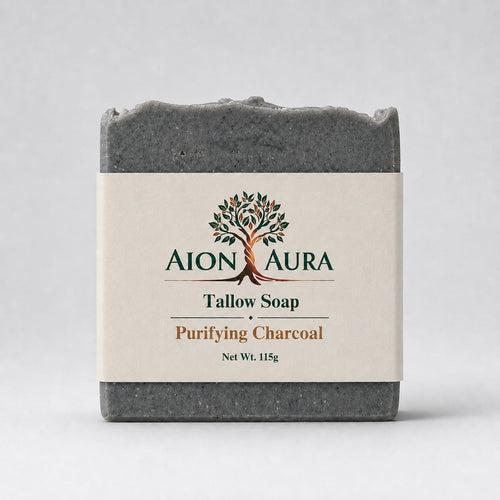 Charcoal Purifying Tallow Soap