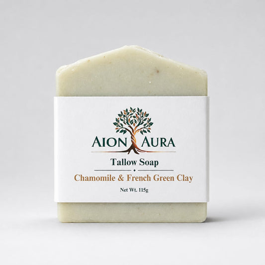 Chamomile & French Green Clay Tallow Soap